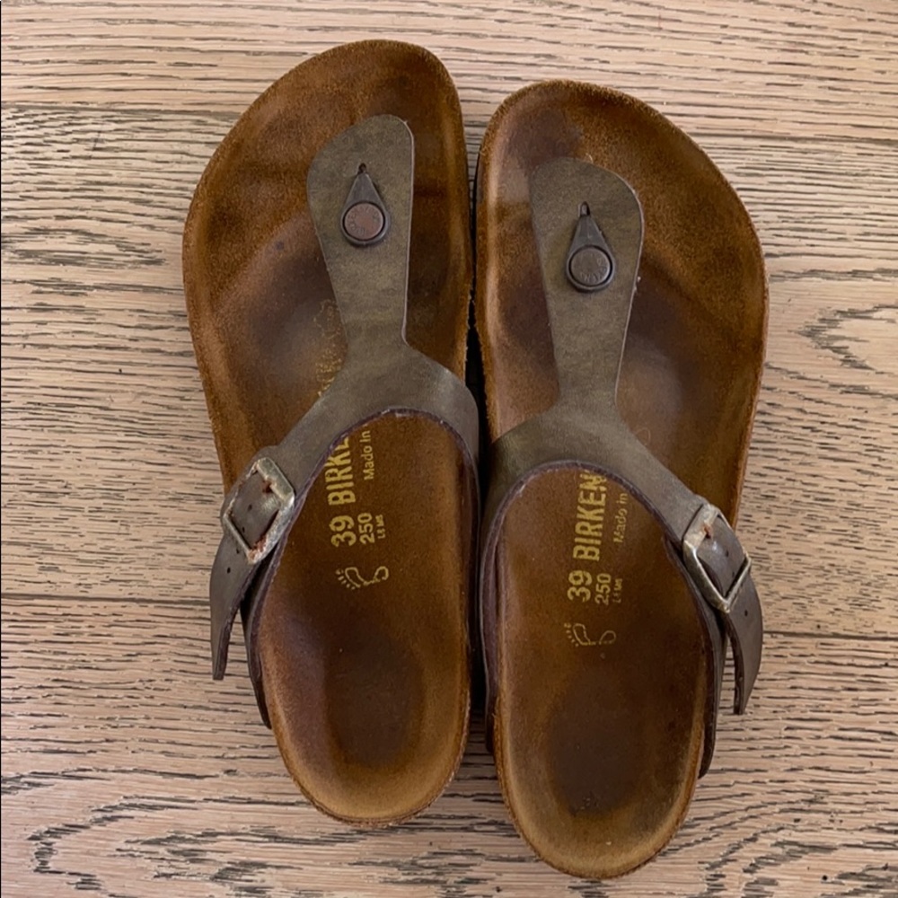 Birkenstock sandals brown